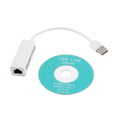 USB 2,0 fast Ethernet 10/100 RJ45 сетевая карта карт Dongle 100 Mb Бесплатная/поставка от производителя