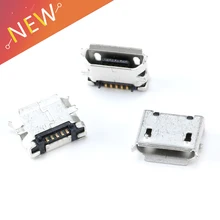 100 шт. G18Y Micro usb Тип B Женский 5Pin разъем SMT разъем PCB плата зарядки