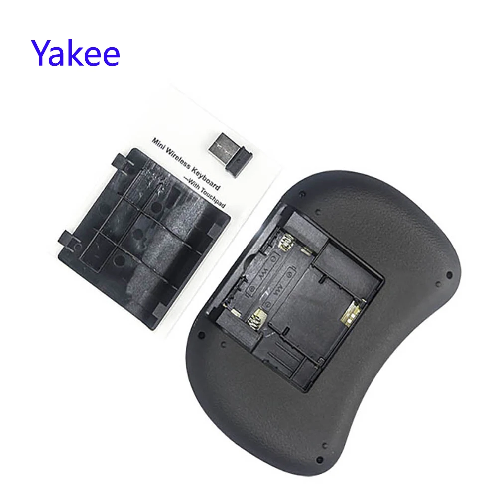 Beste I8 toetsenbord 2.4GHz Draadloze Toetsenbord met Touchpad Fly Air Mouse Afstandsbediening Voor Android 9.0 TV BOX HK1 max h96 max x88 Pro