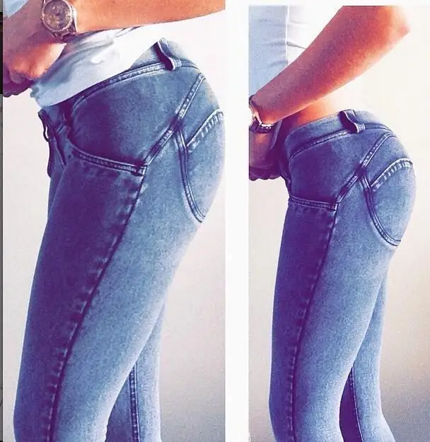 2019New моды с низкой талией джинсы женские дял похудания джинсовые приталенные Стрейчевые штаны Женский Плюс Размеры секси джинсы брюки
