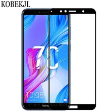 Закаленное стекло для huawei Honor 7C, защита экрана huawei Honor 7C 7 C, AUM-L41, русская версия, 5,7 дюймов, полное покрытие, стеклянная пленка