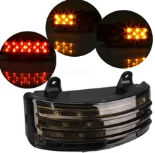 Мотоцикл Tri-бар led заднее крыло тормозной фонарь отложным воротником Сигнальные лампы задний фонарь для Harley Touring FLHX fltrx