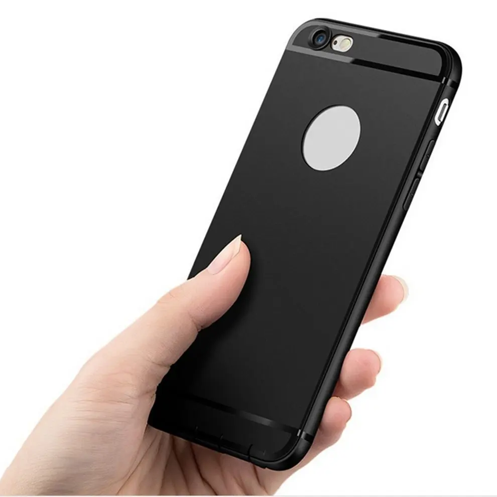 

Silicone Matte Back Cover Shockproof Protective Phone Case Shell For iPhone 5/5S