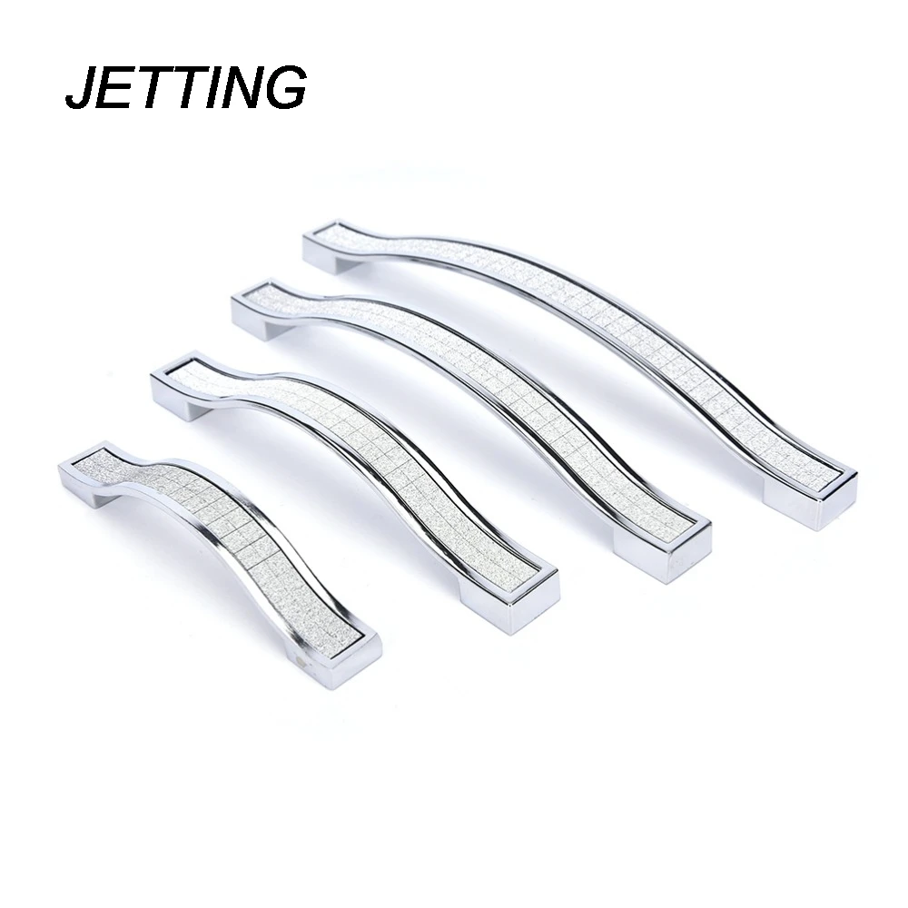 JETTING 1 шт. Хрустальная дверная ручка 96 мм/128 мм/160 мм/190 мм стильные алмазные
