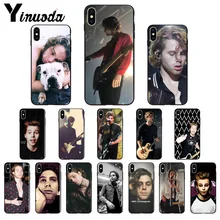 Yinuoda 5SOS Luke Hemmings TPU мягкие Аксессуары для телефонов сотовый Чехол для телефона для iPhone X XS MAX 6 6s 7 7plus 8 8Plus 5 5S SE XR