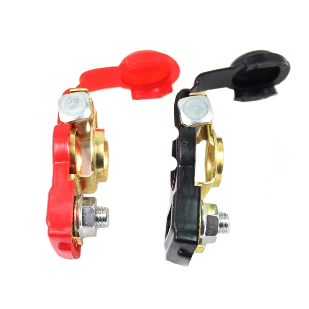 Universal Car Battery Positive Negative Terminal Clamp Clips Adjustable Switch Connector Adjustable Protection Covers  5