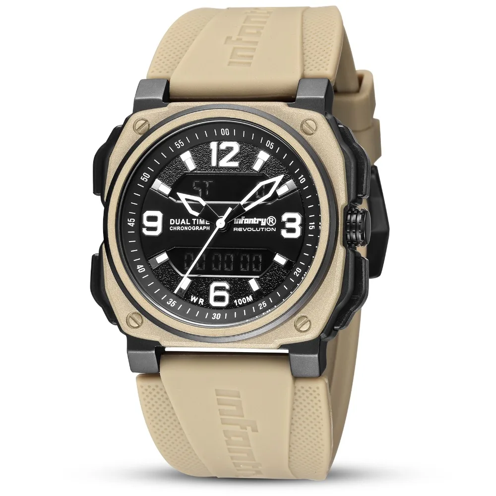 Часы для мужчин армейские спортивные водонепроницаемые|Кварцевые часы| |