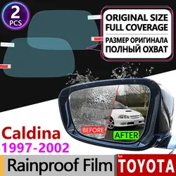 Для toyota caldina Корона 1997 1998 2000 2001 2002 T210 противотуманная пленка зеркало заднего вида дождестойкий анти-непрозрачна пленка чистой аксессуары