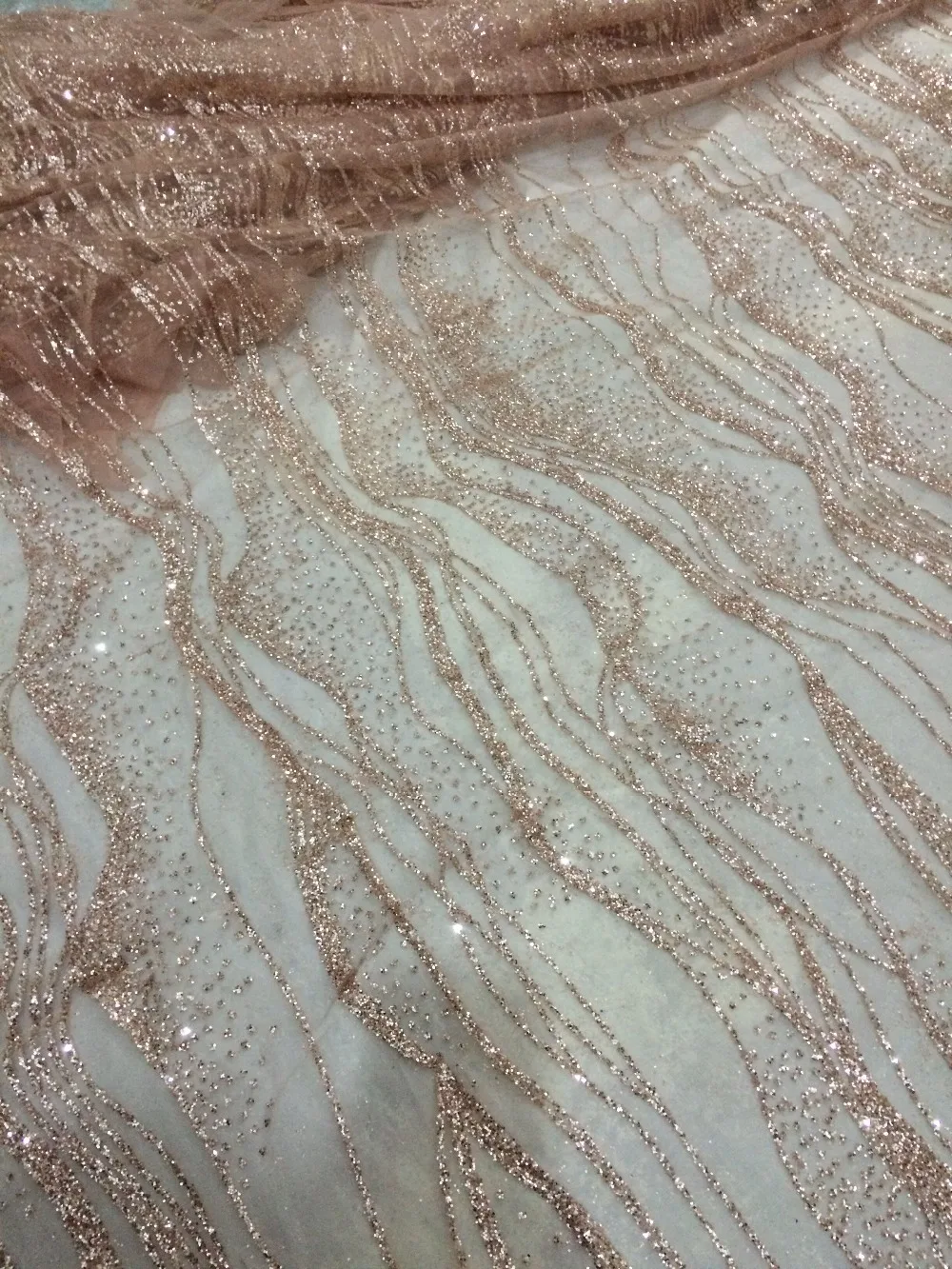 

5yards special glued print glitter tulle african Indian net lace fabric L-373 for wedding dress