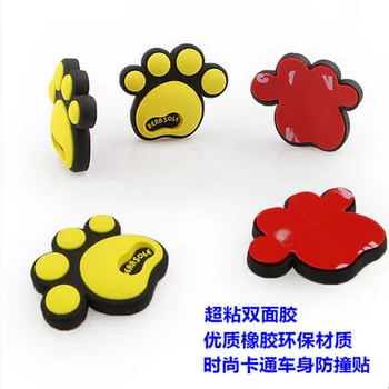 

Car-Styling Animal Dog Bear Footprint Decal Stickers For Opel Zafira Astra VAUXHALL MOKKA Insignia Vectra Antara