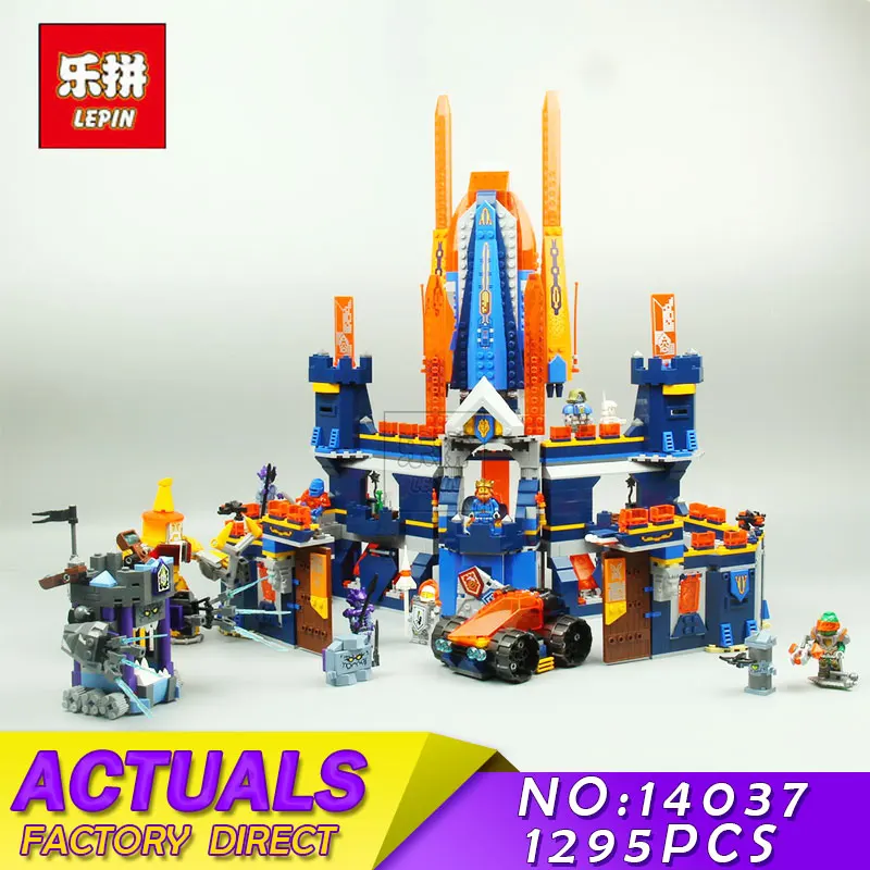

LEPIN 14037 1295Pcs Second Half of the Latest Future Knights Building Blocks Bricks Kits Educational Toy Model Toys for Children