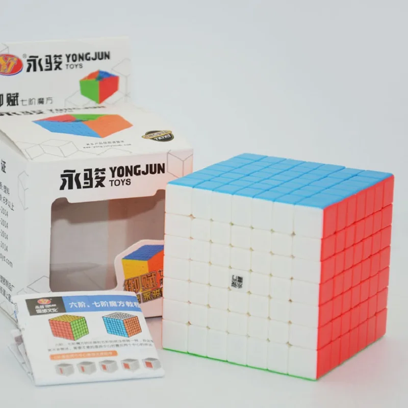 

YJ YuFu 7x7x7 Neo Magic Cube Cubo Magico Professional Speedcubing Puzzle Cube 7*7*7 Toy For Children Adult Educational Gift