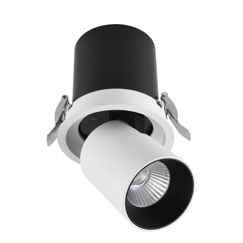 

10W Stretchable LED Spotlight Background Wall Rotateable Painting Lamp High CRI embedded ceiling Downlight wall wash light