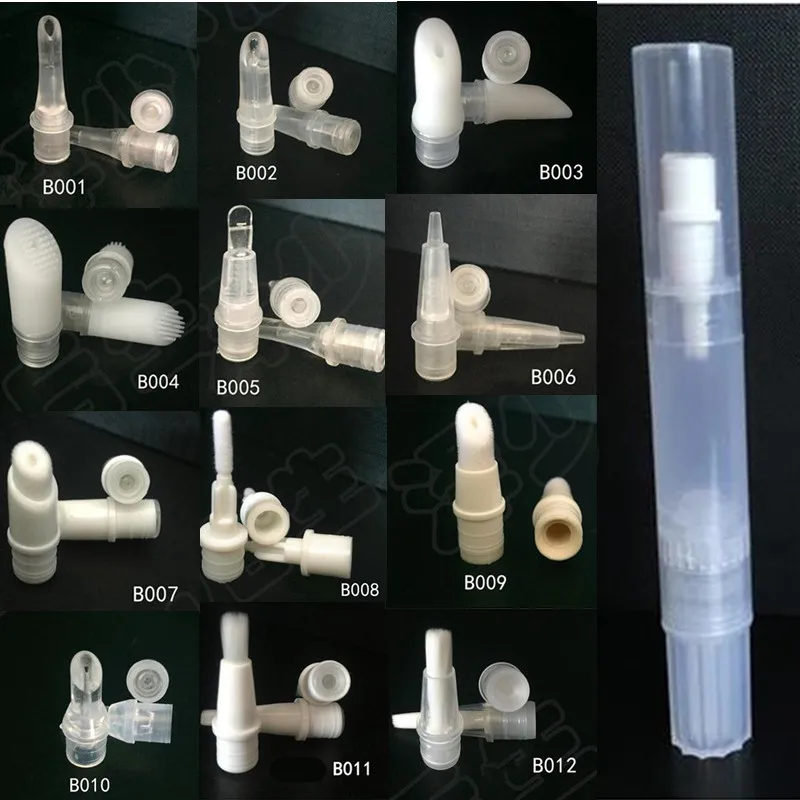 

Empty make up Gel varnish Tools makeup Rotating Pen with Bottle Lip emulsion Tube Container Refillable Bottle nail polish Hot