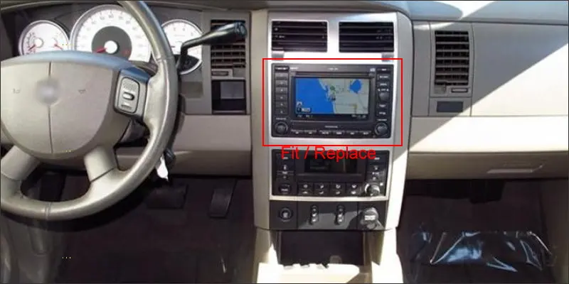 Best Liislee Car Android GPS Navigation Multimedia For Dodge Durango 2004~2007 Radio Stereo HD Screen Video No CD DVD Player System 0