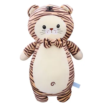 

Hot Doll 65CM Big New Simulation Tiger Plush Doll Cute Soft Pillow Animal Toys Cartoon Children Birthday Gifts Strong Animal