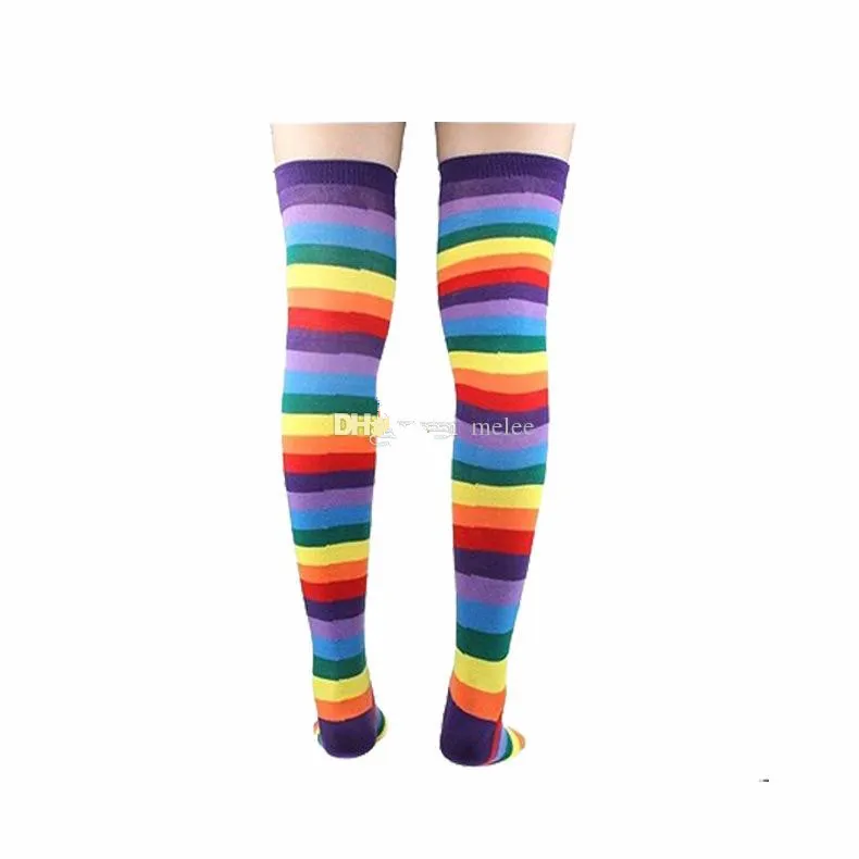 ins-new-kids-adult-rainbow-party-socks-leggings (4)