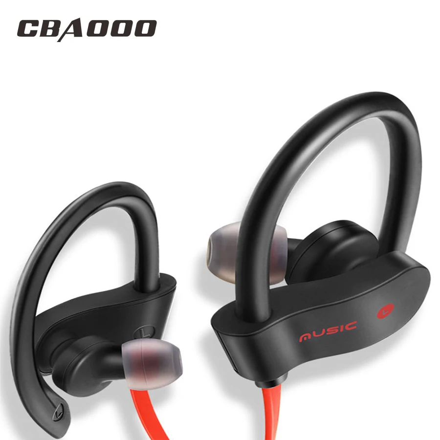 

Earphone Bluetooth Stereo Ear Hook Wireless Bluetooth Headphone Sport In-Ear earphones Headsets With Mic for Phone Samsung