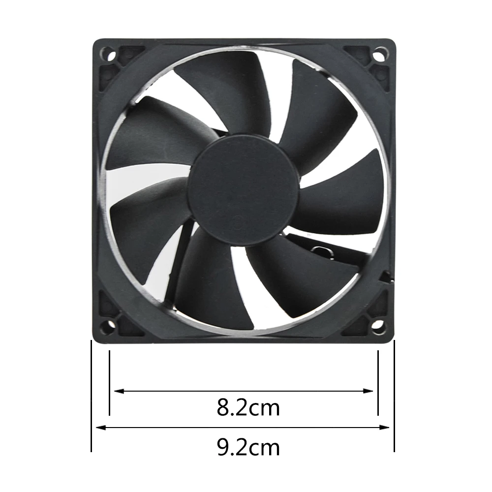 

2pcs/lot black color diameter 9.2cm square shape shower ventilation fan for steam shower radio and shower room accessories
