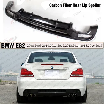 

For BMW 1 Series E82 120i 130i 135i 2007-2017 Carbon Fiber Rear Lip Spoiler Auto Bumper Diffuser Car Modification A/B Style