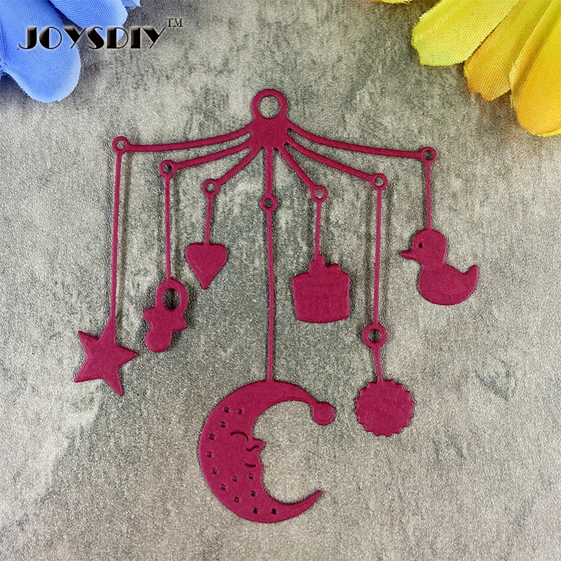 Baby's Bed bell Sweet Dream Card Maker Metal Die Cutting Dies For DIY Scrapbooking Photo Album Decorative Die Cutting Template