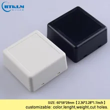 Пластиковый корпус настольный маленький электронный корпус пластиковые корпуса электронная распределительная коробка 60*58*28 мм pcd diy дизайн для коробки pcb