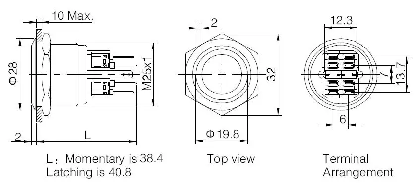GQ25-E SIZE