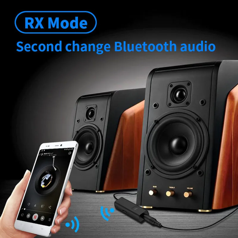 VIKEFON Bluetooth аудио приемник передатчик 3,5 мм разъем AUX RCA MP3 музыкальный автомобильный комплект беспроводной динамик наушники USB адаптер для телевизора