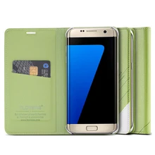 Floveme флип чехол Кожаный чехол для Samsung Galaxy S8 плюс S7 край S6 плюс S5 Примечание 7 чехол для телефона Роскошные Для Galaxy Note 5 Note 4