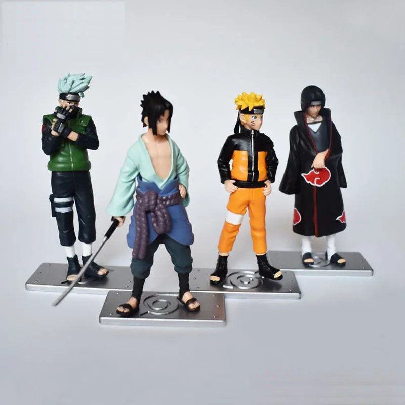 

PVC 4 Styles Sasuke Kakashi Naruto Action Figure Anime Gaara Itachi Uchiha Model Toy Boy Birthday Gift Collectibles 12cm