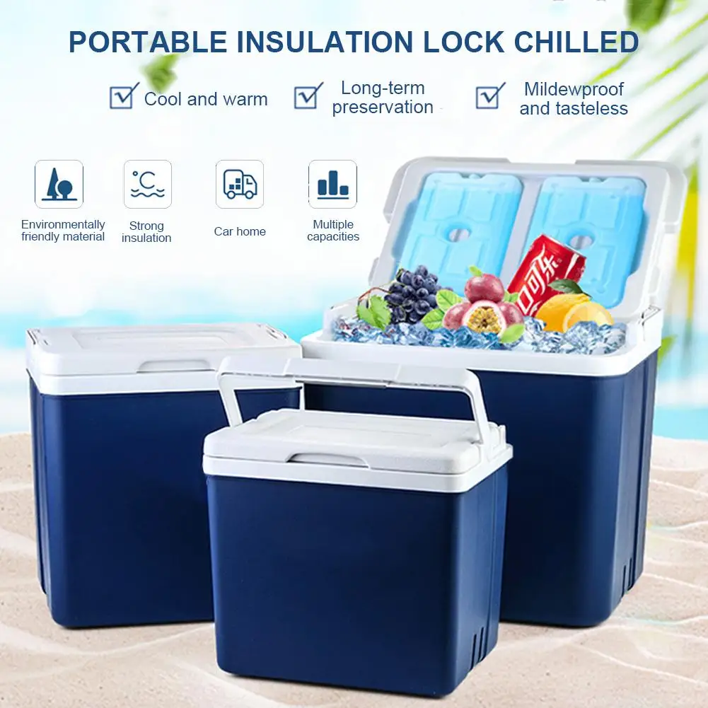 10L refrigerator outdoor small incubator Portable car home incubator medicine cosmetics storage wild barbecue fishing storage bo