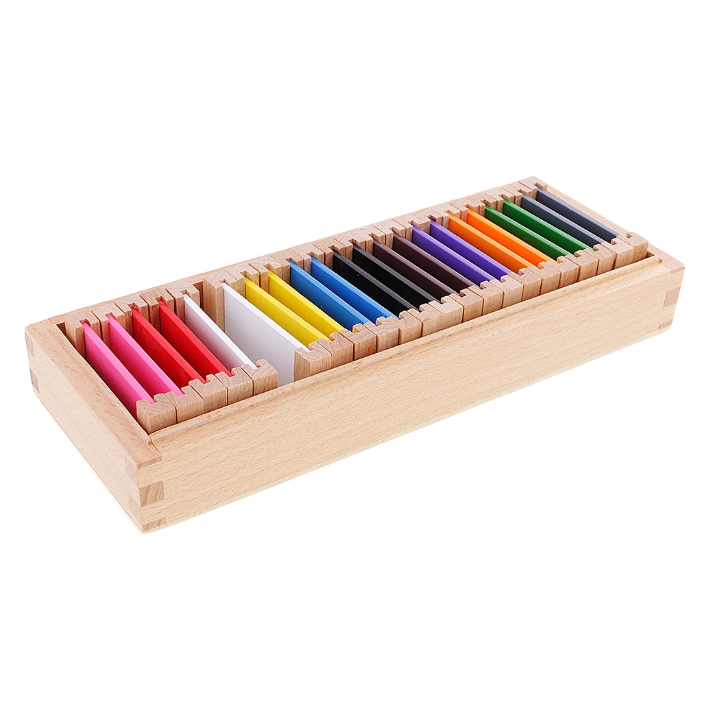 Montessori Lock Box & Color Box, Kids Early Learning Developing Toys Gift