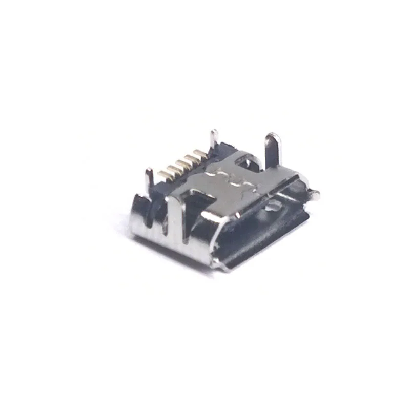 20 шт./лот клаксон с деформирующим краем 5 контактные разъемы DIP USB коннектор Micro