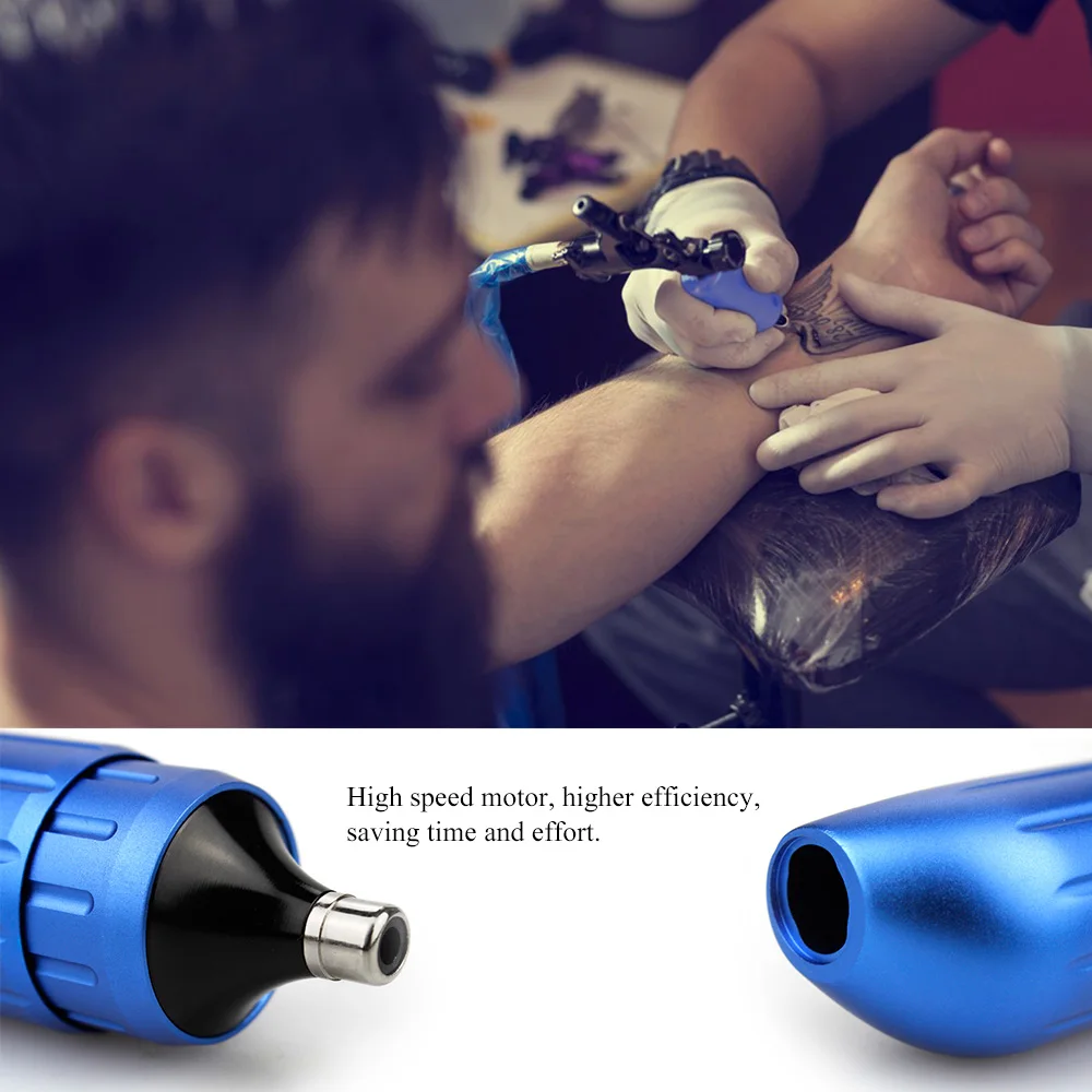 

Electric Rotary Tattoo Machine for Professional Tattoo Supply Cartridge Pen Aluminum Alloy Shader & Liner Body Art