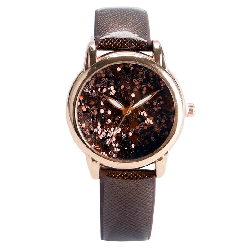 

Ladies' Wrist Watch Reloj Mujer Analog Unique Dress Watch New Designer Women Wristwatch Leather Quartz Relogio 2016