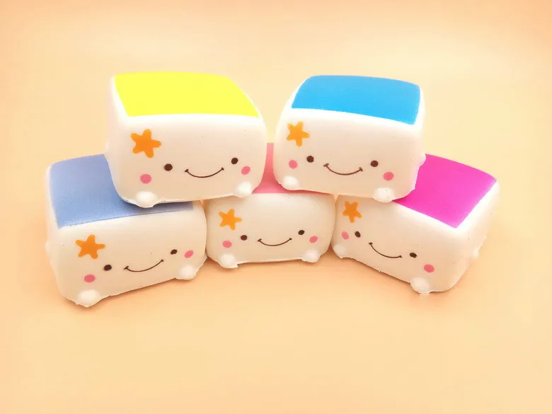 30 шт 6 см kawaii японский соевый творог полосками бобовый сыр с мягкими очарование