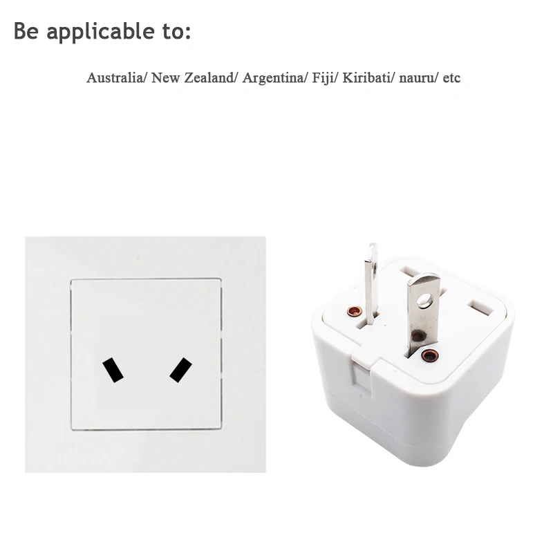 Купить один получить один бесплатно Австралия Новая Зеландия Универсальный США/ЕС/Великобритания plug зарядное устройство с адаптером для путешествий 10A/250 V