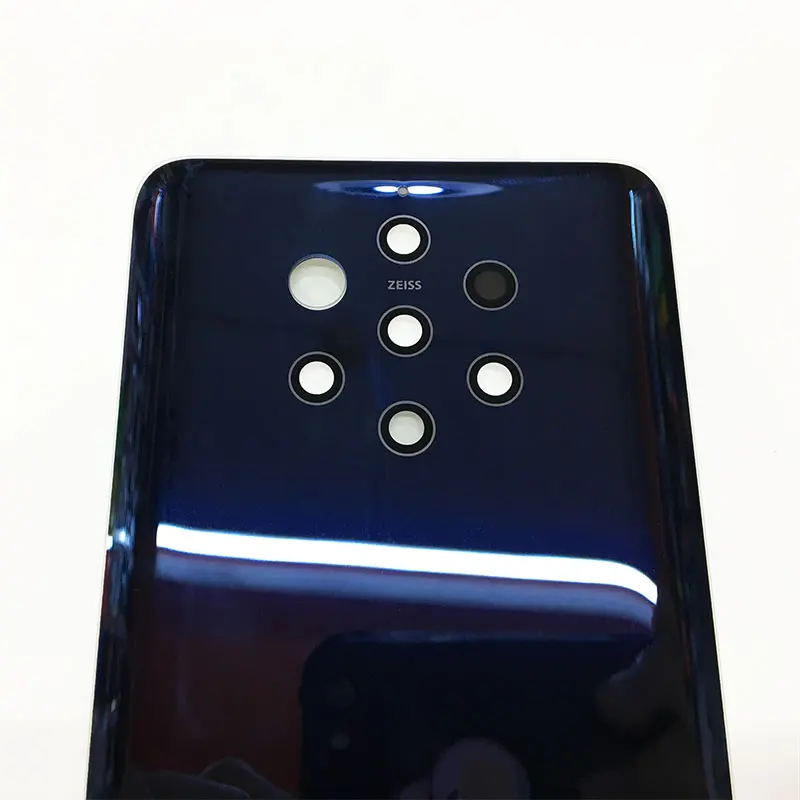 ZUCZUG, задний корпус для Nokia 9 Pureview, стеклянный чехол на батарейку, чехол на дверь с логотипом