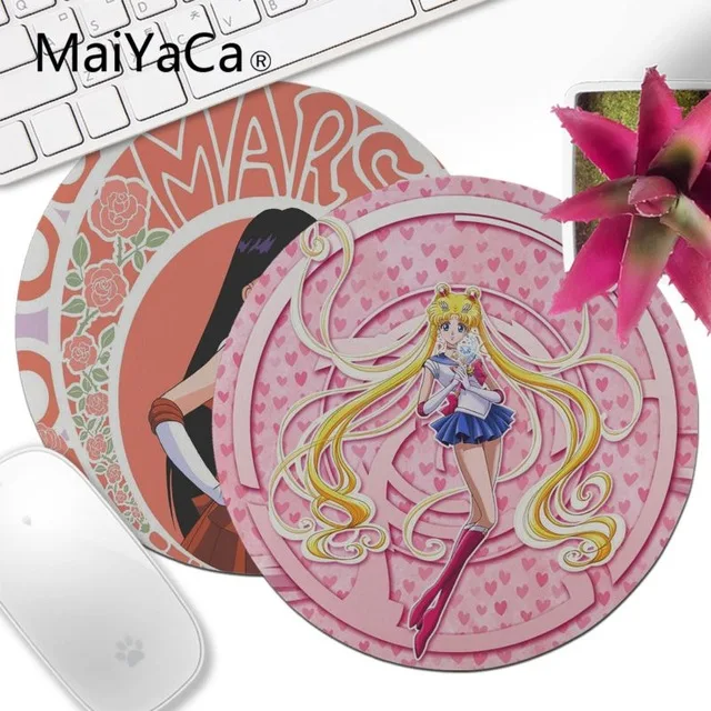 

MaiYaCa Boy Gift Pad Sailor Moon PC computer laptop Gaming mouse pad Customized Mouse Pad gamer Notebook Laptop Anime Mouse Mat