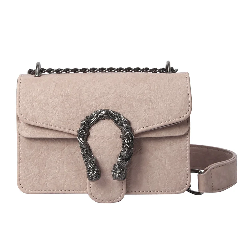 

2019 New Mermaid Lock Famous Design Women Crossbody Shoulder Bag Small Chain Flap for Female Women's Messenger Bags