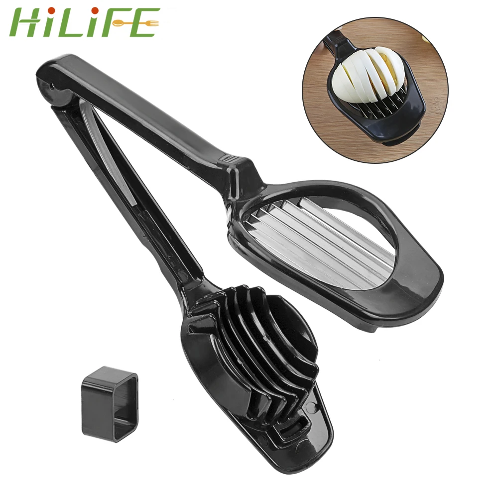 

HILIFE Stainless Steel Handheld Mushroom Kiwi Divider Tomato Cutter Egg Split Device Multifunction Slicing Mould Egg Slicer