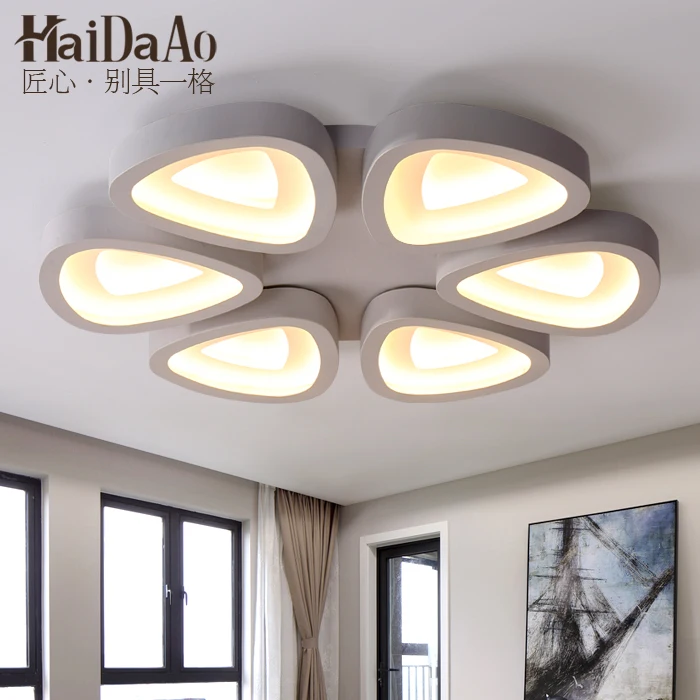 

LED ceiling lighting living room lamp rectangular crystal lamp bedroom lamp hall dining room lighting modern simplicity