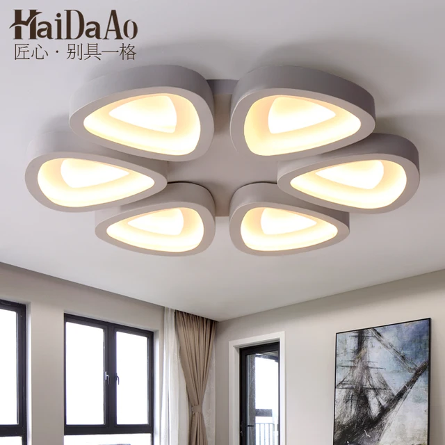 Oświetlenie Led Sufit Salon Prostokątne Lampy Kryształowe Lampy