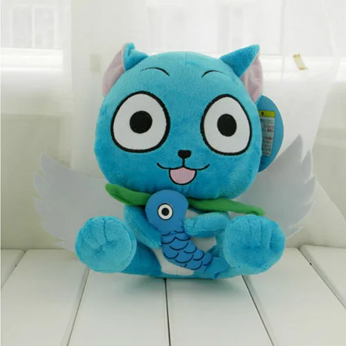 Аниме Феи хвост плюшевая игрушка-животное плюш счастливый 1" плюшевая мягкая плюшевая кукла игрушка детский подарок