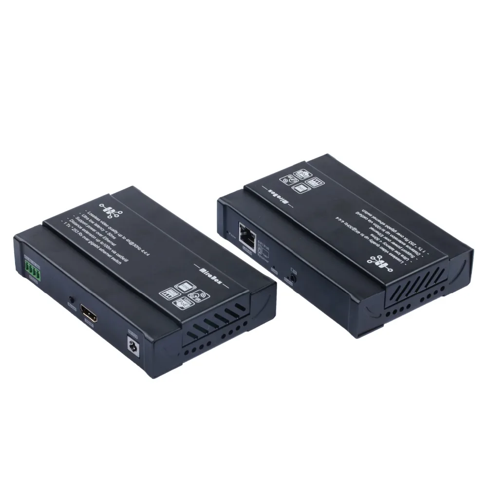 Mirabox HDMI over ip extender POE support 4K 30Hz