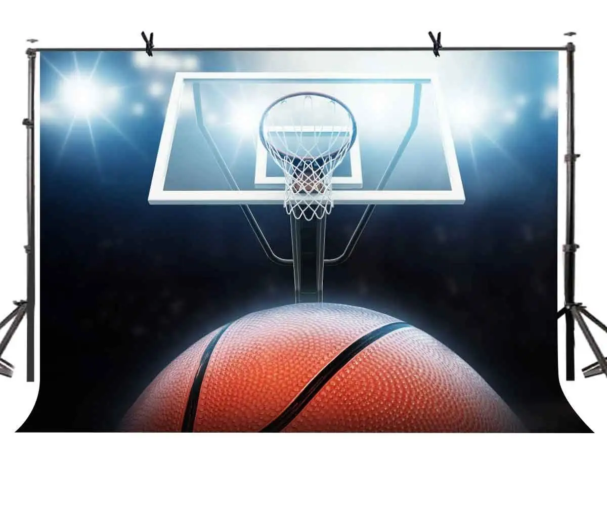 

150x220cm Sports Style Backdrop Sports Style Basketball Hoop Photography Background for Camera Photo Props