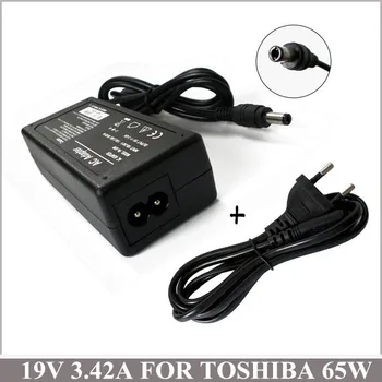 

19V 3.42A 65W Laptop AC Adapter Charger With Free Shipping For Computer Toshiba Satellite A135-S2386 L455-S5975 PA3715U-1ACA