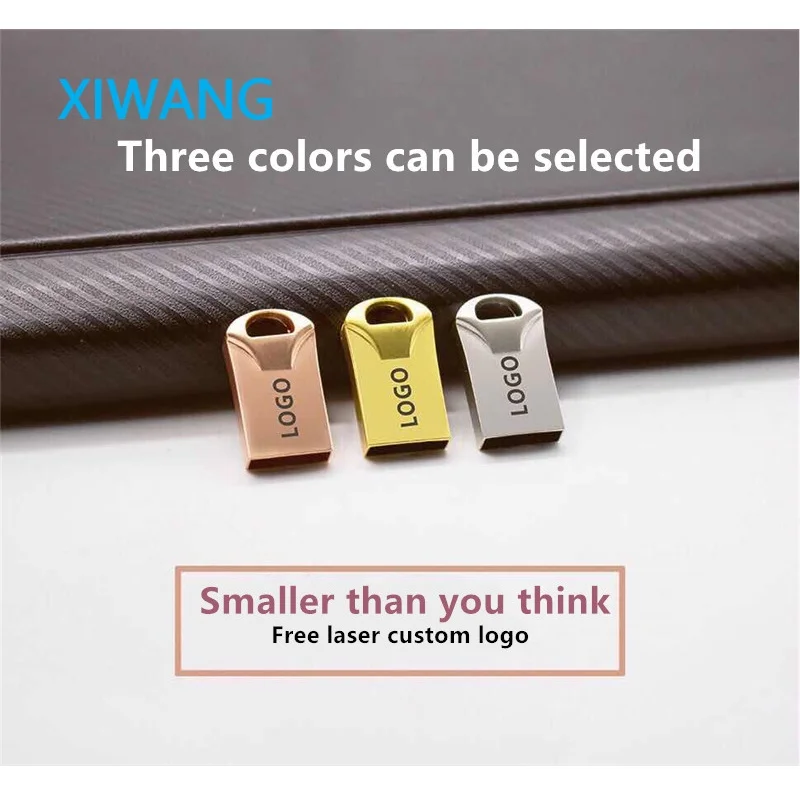 

super mini USB flash drive 2.0 pen drive 32gb metal usb stick 64gb flash disk usb 128gb 16gb 8gb 4g pendrive with gift free logo