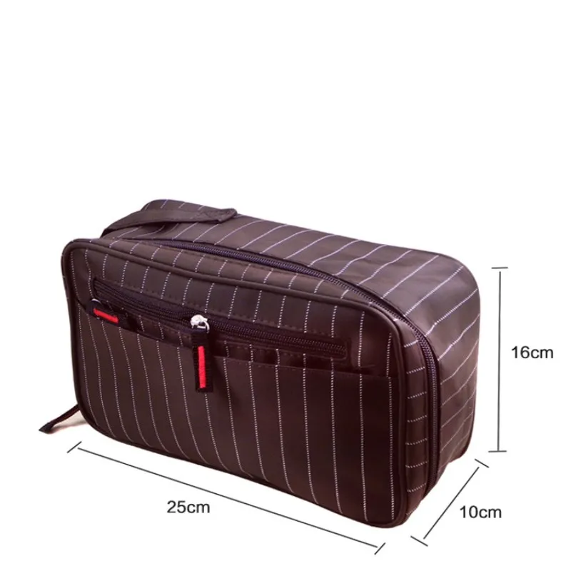 Hhyukimi النايلون ماء الرجال للنساء حقيبة يد حقيبة سفر المحمولة مستحضرات التجميل مستحضرات التجميل المنظم washbag