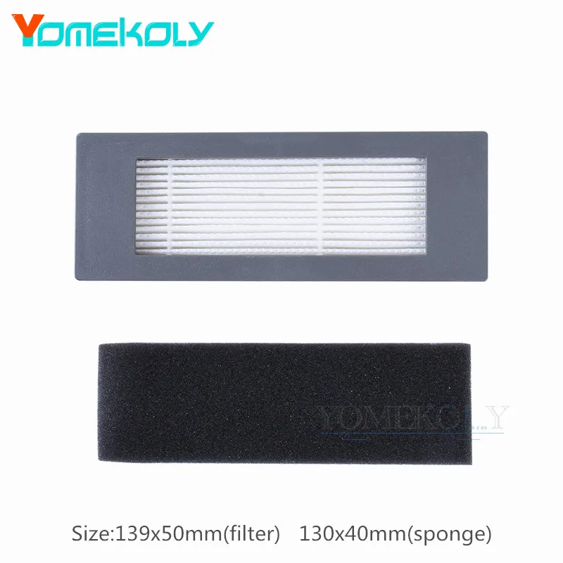 1PC Hepa Filter 1PC Sponge for ECOVACS DEEBOT DD35 Robotic Vacuum